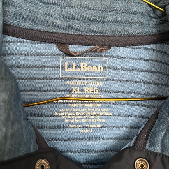 Men’s L.L Bean Airlight knit pullover - Picture 3 of 7